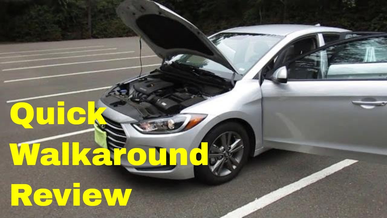 2018 Hyundai Elantra Sel Sedan Walkaround Review Features Price Interior Engine Safety Tech