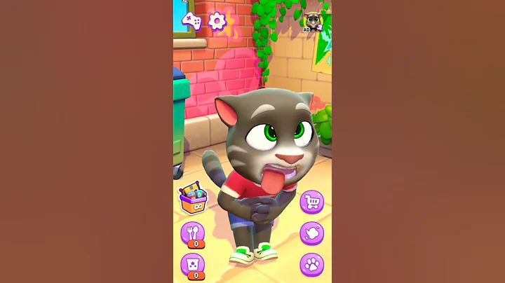 Talking Tom Cat #shortsfeed​​ #shorts​​ #viralshorts​​ #viralvideo​​#funny​​ #trending​