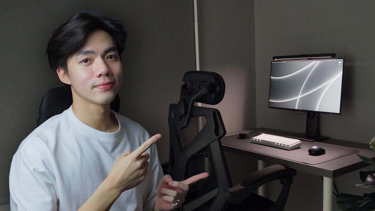 Budget Desk Setup Tour จัดโต๊ะคอมสวยๆ ในงบไม่เกิน 15,000 บาท! 💸| bomyanapat