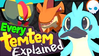 Explaining EVERY Temtem! | Gnoggin - Temtem Etymology -Temtem Origins 🐒🐢🐙