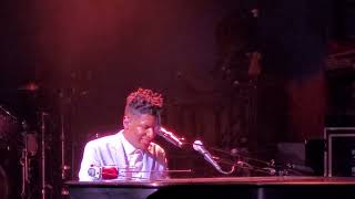 John Batiste Uneasy Tour/Detroit: playing the piano