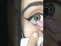 How to remove your lens easily#shorts #youtubeshorts #eyemakeup #lens
