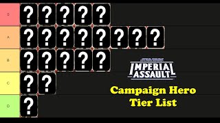 Imperial Assault Campaign Heroes - Tier List and Analysis screenshot 3