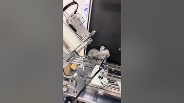 Fully servo driven high speed paper cup machine GD-280 on live demo in Russia Moscow China M/C Fair