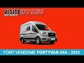 Font Vendôme - FORTYVAN 4X4 - 2020