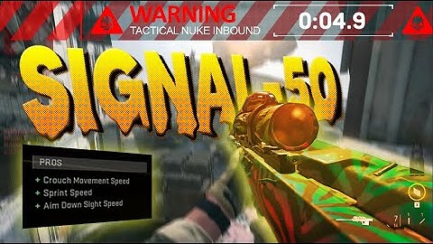 The *QUICKEST* SNIPER IN MW2 IS BROKEN! (Best Signal-50 Setup) 🤯