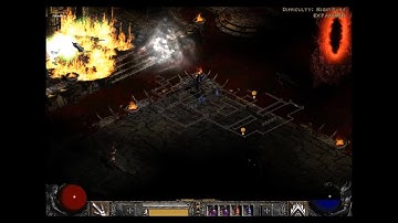 EASY Trick to FIND and KILL MEPHISTO! Durance of Hate level 3 Dıablo 2 Lord of Destructions BUG