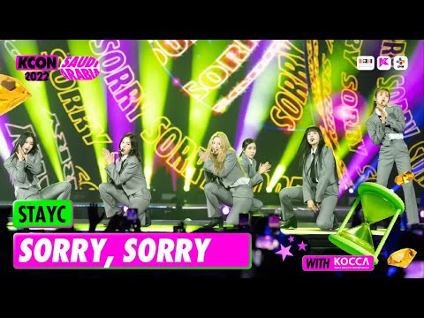 STAYC (스테이씨) - SORRY, SORRY (원곡 SUPER JUNIOR) | KCON 2022 SAUDI ARABIA