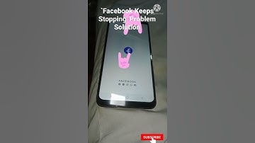 `Facebook Keeps Stopping