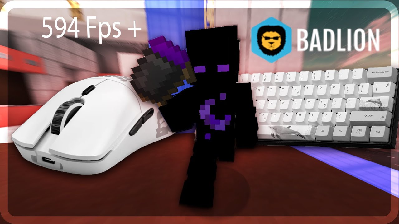 First Time Play Badlion Client Keyboard + Mouse Sounds ASMR | 3FMC ...