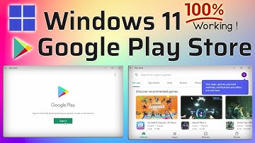 Install Android  on Windows 11 | Windows 11 Google Play Store | run android apps on windows 11