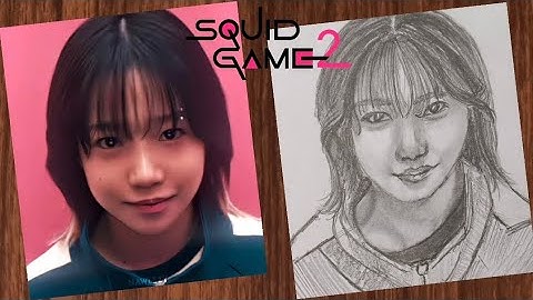 How to draw Player 222 Jun-hee From squid game 2 | Step by step drawing Tutorial