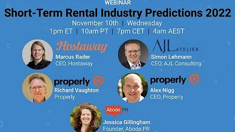 Hostaway 2022 vacation rental predictions - Marcus...