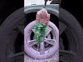 Detailing cleaning massive wheels shorts asmr