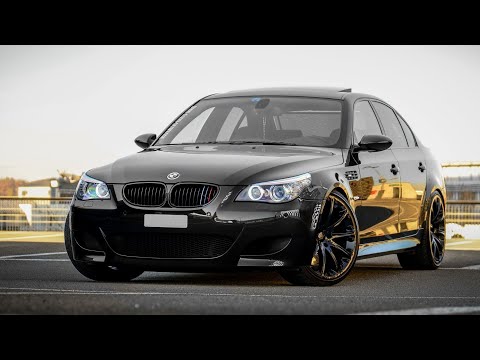 2005 BMW M5 обзор, тест-драйв и дрифт легенды.