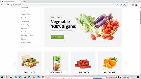 Laravel 8 V-Shop Free Ecommerce Template