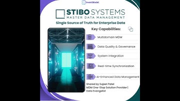 That’s where Stibo Systems MDM comes in – creating a single source of truth for enterprise data.