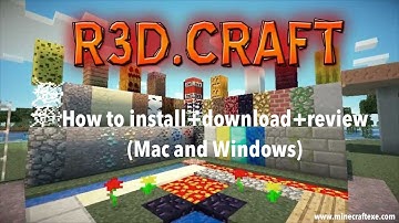 How to install R3D.CRAFT Texture Pack 1.13/1.12.2/1.11.2