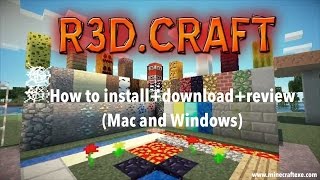 How to install R3D.CRAFT Texture Pack 1.13/1.12.2/1.11.2