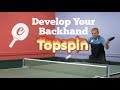 Best backhand topspin  ebatt tutorial 16