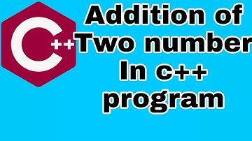 Addition of two no in c++ program//c++ programming tutorial for beginners in hindi//c++ language