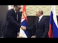 Россия обещает Сербии дешёвый газ