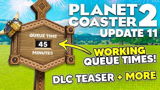 Planet Coaster 2 BIG NEW Updates & DLC Teaser | Update 11 Analysis
