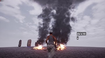 Fire & Smoke Particle Unreal Engine 4  Beta 0.1