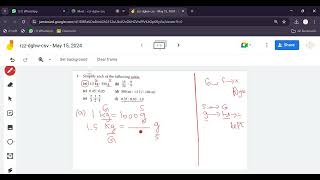 Simplifying ratios with different units