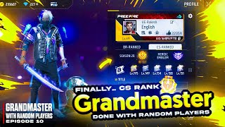 Finally..🤩 Grandmaster completed with Random players - GWRP S2 Ep-10