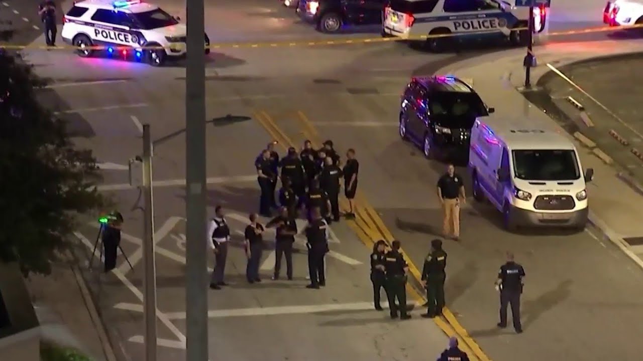 Orlando police officers recovering after being shot - YouTube