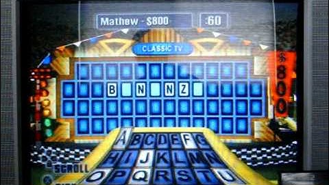 PS2 Wheel of Fortune Run Game 36 Part 3