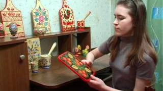 Видео Роспись по дереву (автор: VOLNAPLUS)