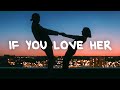 Forest Blakk - If You Love Her (Lyrics)