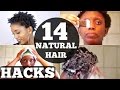 14 Natural Hair Hacks Every One Should Know