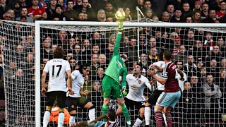 David De Gea AMAZING Saves vs West Ham • HD