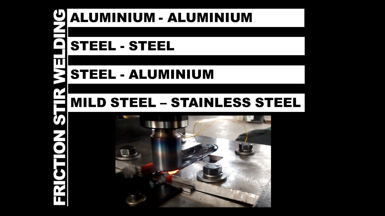 FSW of different material combinations | Al-Al; Al-MS; MS-MS; SS-MS | Friction Stir Welding