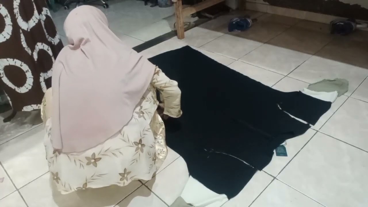 cara ngecilin gamis abaya over size