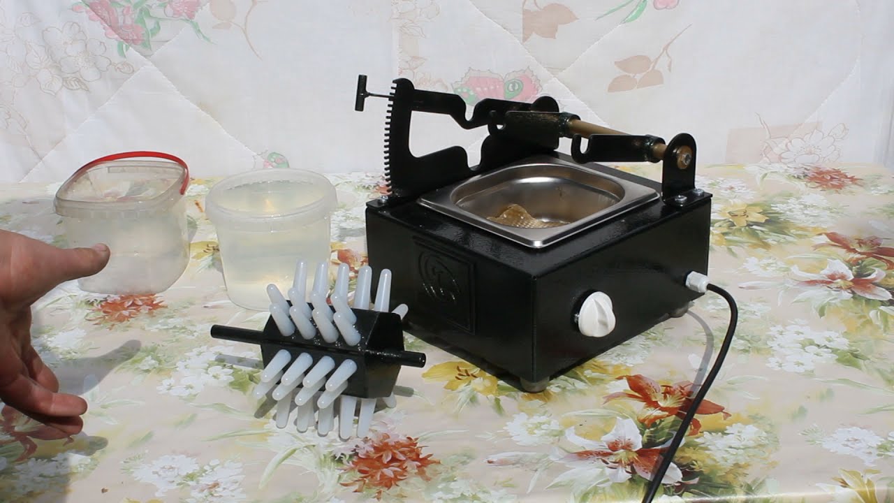 аппарат для изготовления восковых мисочек. Часть 1.apparatus for making wax bowls. Part 1