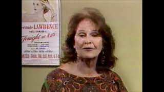 Colleen Dewhurst Lists Books About Broadway | Suggested By Library of Congress | Read More About It