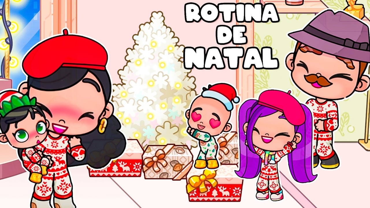 ROTINA DE NATAL 🎁🎄 | AVATAR WORLD ROTINAS E HISTÓRIAS