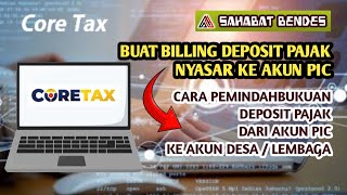 MUDAH - CARA PEMINDAHBUKUAN DI CORETAX - TUTORIAL PAJAK CORETAX #coretax #pajak #bendahara desa