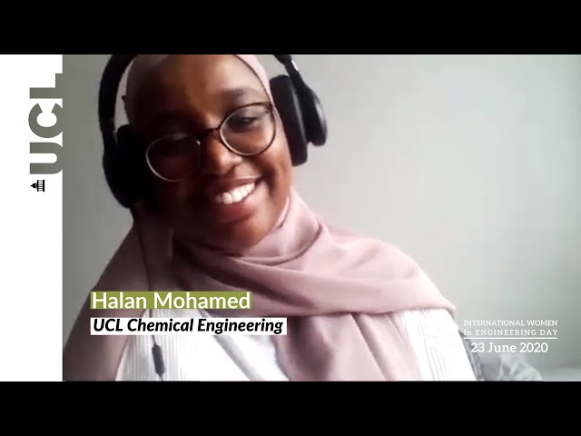 Watch INWED 2020 | Halan Mohamed, UCL Chemical Engineering on YouTube.