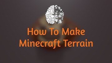 How To Make Minecraft Terrain in Blender | Blender 2.8 Tutorial