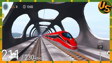 FrecciaRossa Italian Train Drive - Trainz Simulator 3 Android Gameplay
