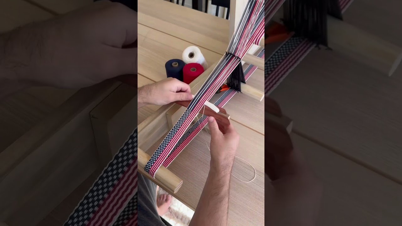 DIY American Flag on the Inkle Loom! 