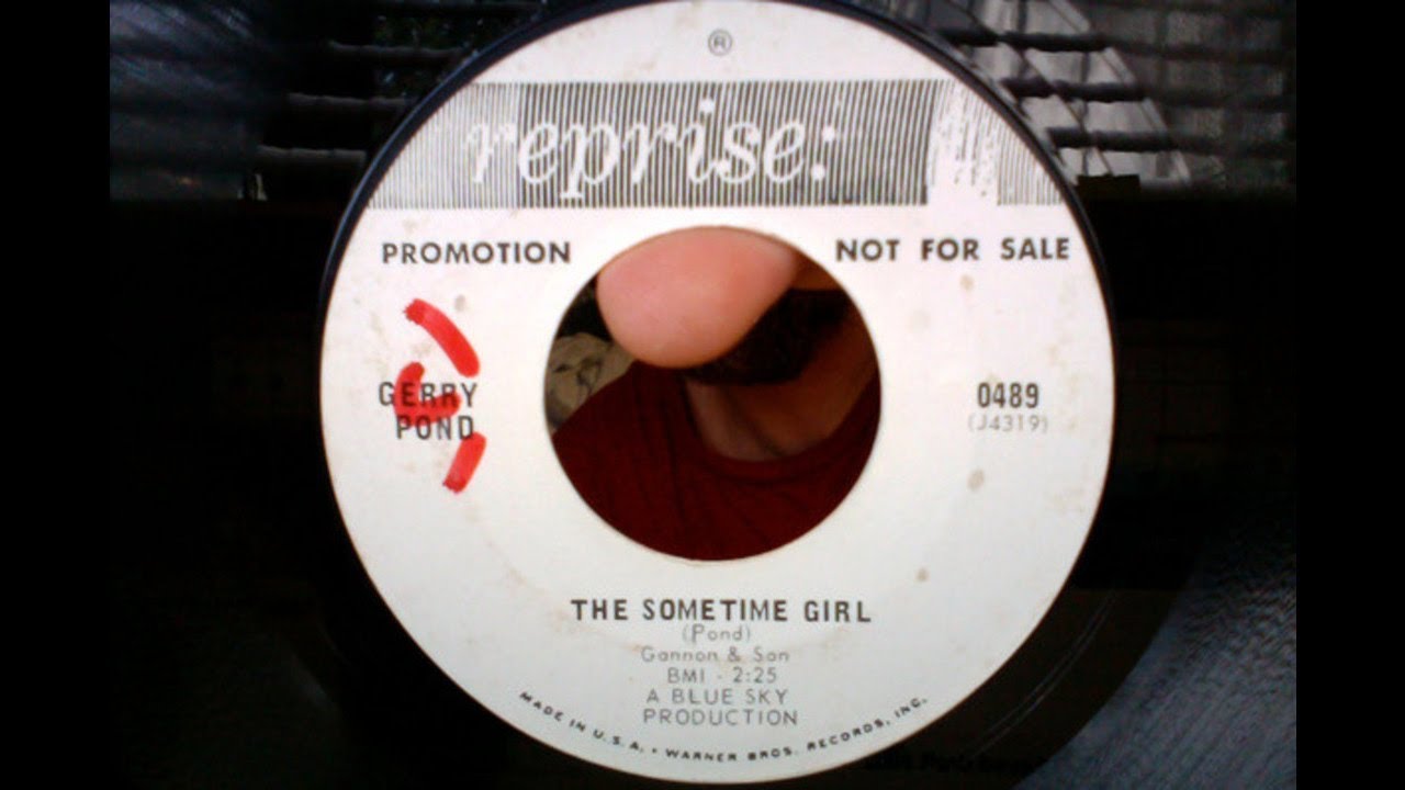 Gerry Pond - The Sometime Girl