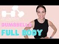 40 MIN FULL BODY DUMBBELL STRENGTH WORKOUT | Build Muscle to Lose Fat