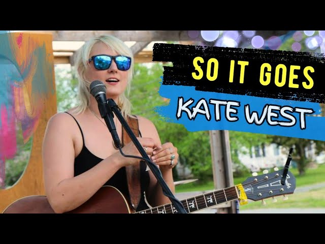 Watch Kate West "So It Goes" Live at Beagle Bash 2016 on YouTube Watch Kate West "So It Goes" Live at Beagle Bash 2016 on YouTube