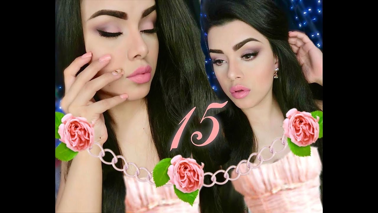 makeup artist MAQUILLAJE PARA 15 AÑOS (maquillaje sutil y delicado con productos sigma))